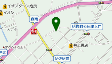 SalondeFukaeの地図画像