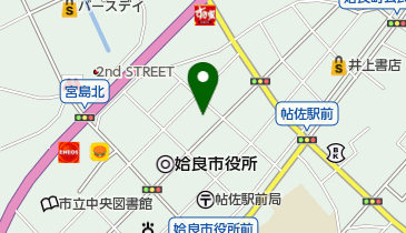 鹿児島興業信用組合 姶良支店の地図画像