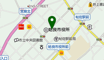 スナック優の地図画像