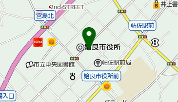スナック亮の地図画像