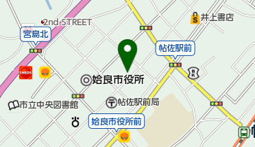 松島屋の地図画像