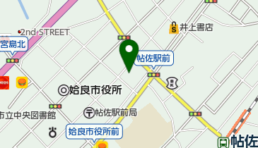 セレブ美容室の地図画像