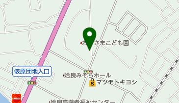永田商事の地図画像
