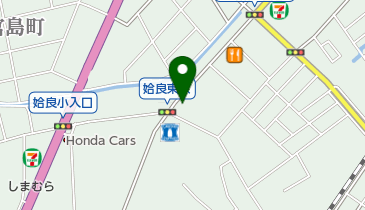 山下理容所の地図画像