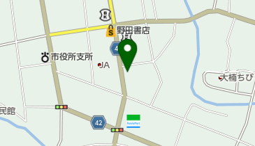 あづま美容室の地図画像