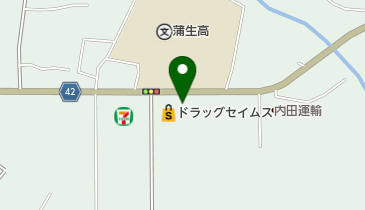 シャディサラダ館蒲生店の地図画像