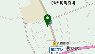 デンキのまきのせの地図画像