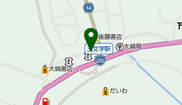 おしゃれの店浜崎の地図画像