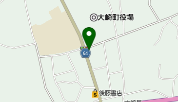 川畑食堂の地図画像