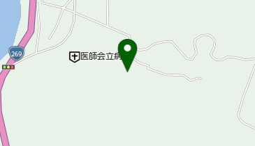 肝属郡医師会立介護老人保健施設みなみかぜの地図画像