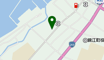 矢野蒲鉾店の地図画像