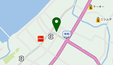 下園はきもの店の地図画像