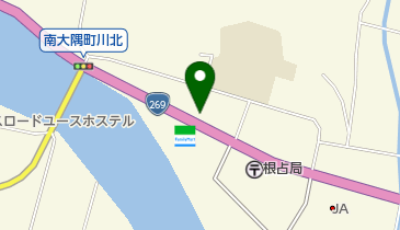 大隅ドライクリーニング店の地図画像