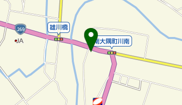 理容小山の地図画像