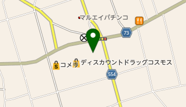 ミネサキ高山店の地図画像