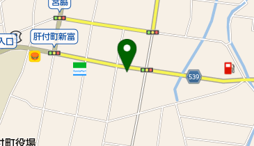 うつのみや生花店の地図画像