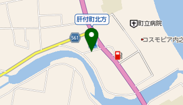 道美容室の地図画像