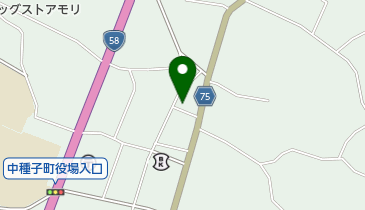 田中理容所の地図画像