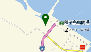 鹿商海運株式会社島間取次所の地図画像