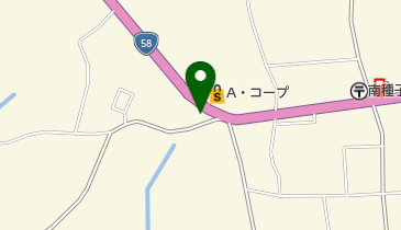 理容ダンデーの地図画像