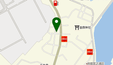 レンタカーの寺田の地図画像