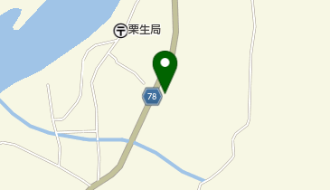 栗生生活館の地図画像