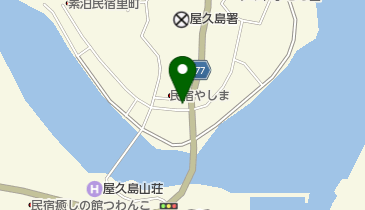 居酒屋屋久杉の地図画像