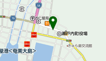 ホンダ電器商会の地図画像