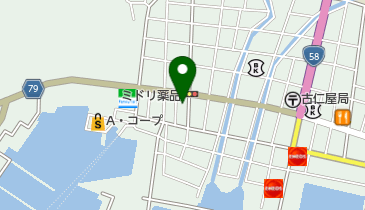 徳山靴店の地図画像