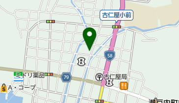 永岡自転車店の地図画像