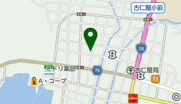 池田精肉店の地図画像