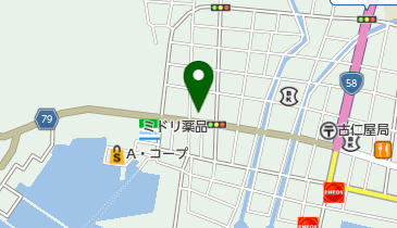 スナック絆の地図画像