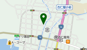 とまり木の地図画像