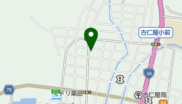 フラワーショップたんぽぽの地図画像