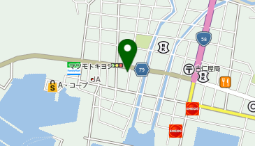 パチンコスリーセブンの地図画像