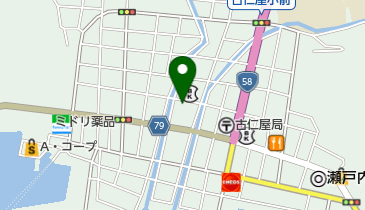 丸山文具店の地図画像