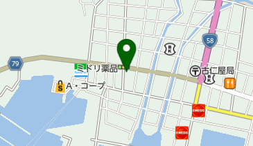 福井薬品の地図画像