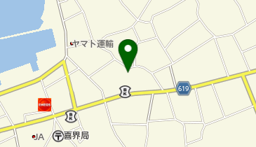 基島クリーニング店の地図画像