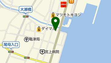 クリナースの地図画像