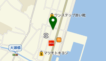 炉ばた焼どんたくの地図画像