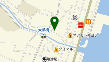 若月の地図画像