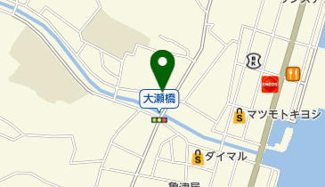 秋丸タクシーの地図画像