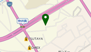 渡久地衣料の地図画像