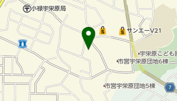 仲本衣料品店の地図画像