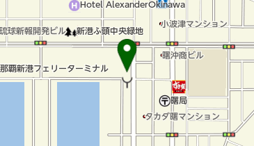 沖縄海陸物流株式会社の地図画像