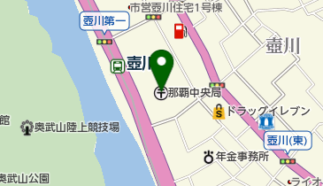 沖縄郵便逓送株式会社 職員詰所の地図画像