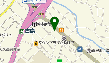 サウンドショップヨナハの地図画像