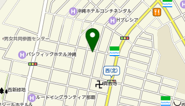 若松ガラスの地図画像