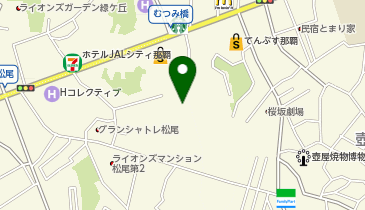 松本商店の地図画像