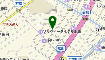 長山かばん店本店の地図画像